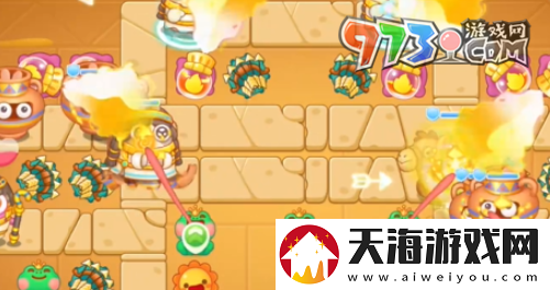 保卫萝卜4法老归来第100关怎么过