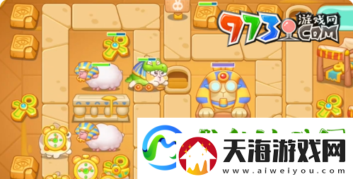 保卫萝卜4法老归来第106关怎么过
